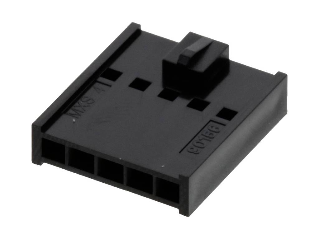 Molex Buchsengehäuse-Kabel Polzahl Gesamt 5 Rastermaß: 2.54mm 901560145 Bag