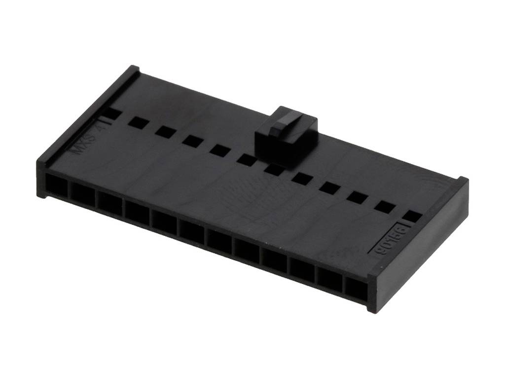 Molex Buchsengehäuse-Kabel Polzahl Gesamt 12 Rastermaß: 2.54mm 901560152 Bag