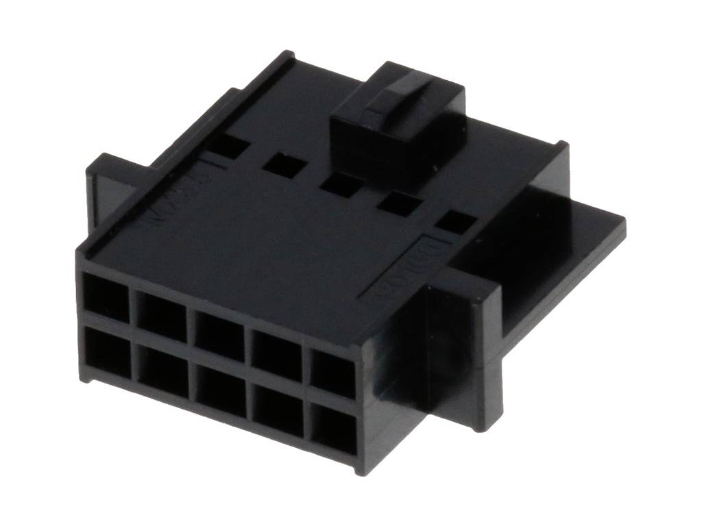 Molex Buchsengehäuse-Kabel Polzahl Gesamt 10 Rastermaß: 2.54mm 901600110 Bag