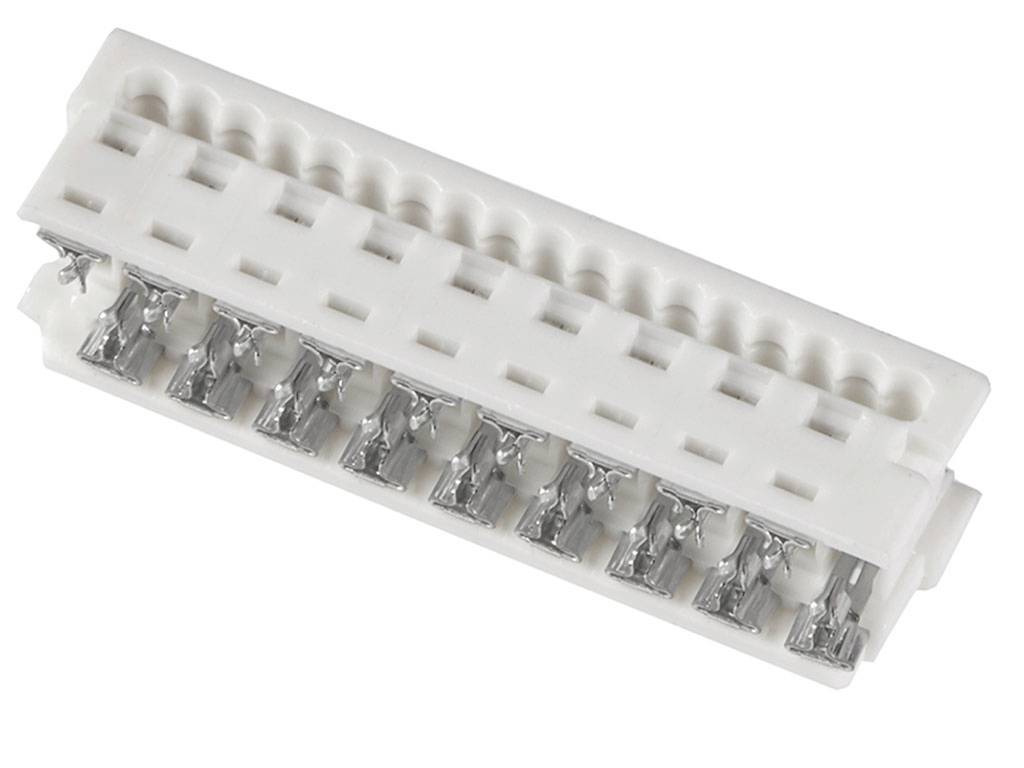 Molex Buchsenleiste (Standard) Polzahl Gesamt 18 Rastermaß: 1.27mm 903270318 Bag