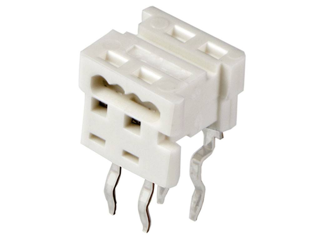 Molex Einbau-Buchsenleiste (Standard) Polzahl Gesamt 4 Rastermaß: 1.27mm 905841304 Tube