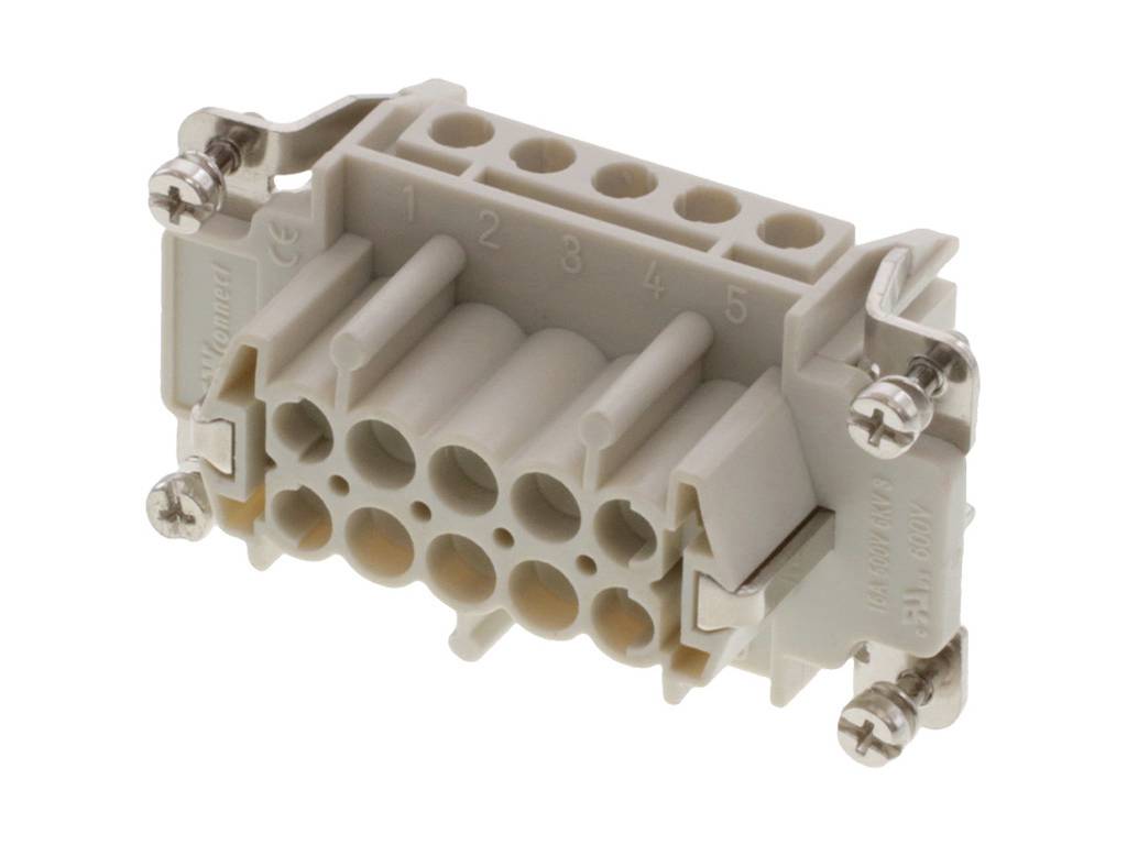 Molex Heavy Duty connector 936010231 MWE Industrial Solution Grau Inhalt