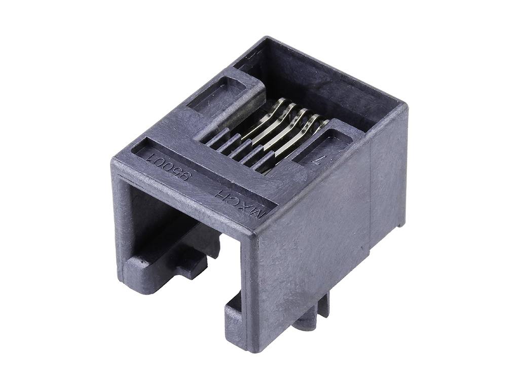 Molex Cat 3 Mod Jack/Plug 955012611 Buchse Schwarz