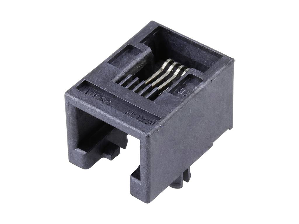 Molex Cat 3 Mod Jack/Plug 955012641 Buchse Schwarz