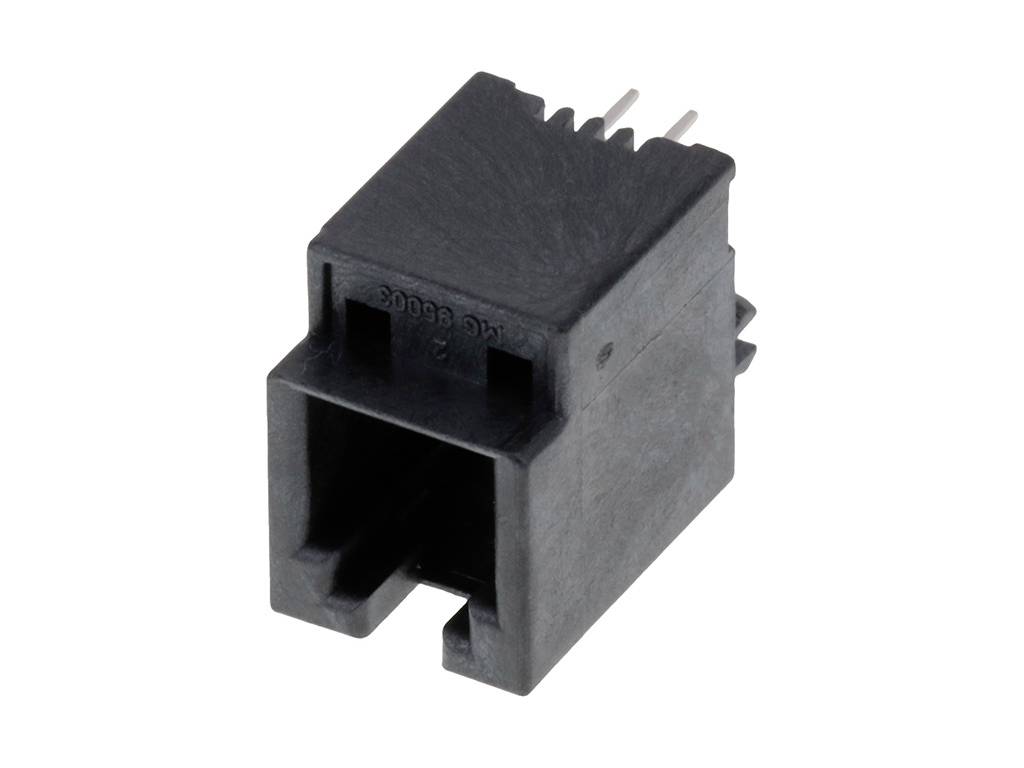 Molex Cat 3 Mod Jack/Plug 955032441 Buchse Schwarz