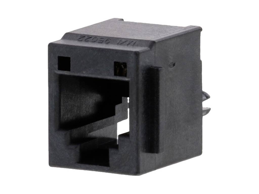 Molex Cat 3 Mod Jack/Plug 955222667 Buchse Schwarz