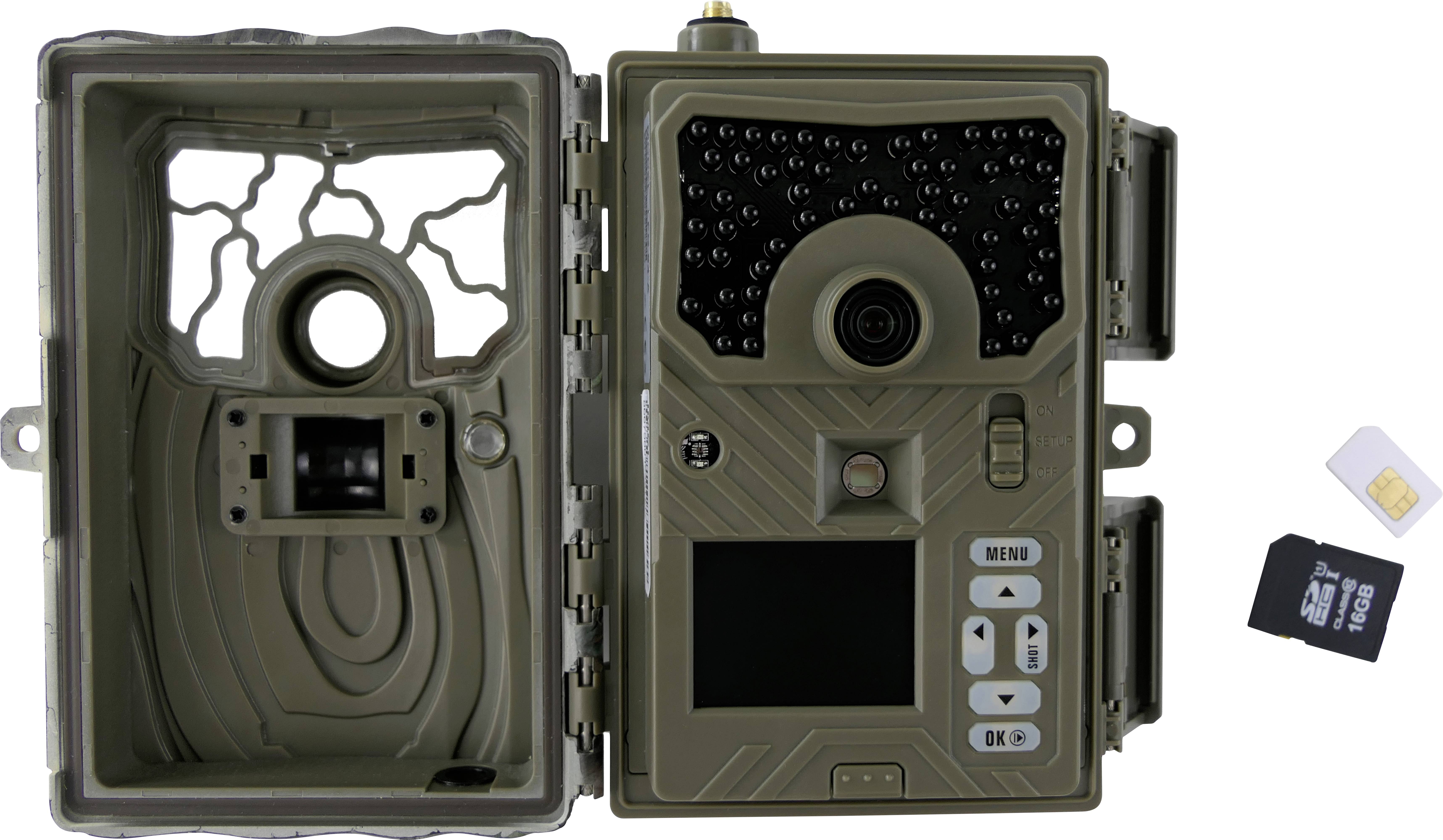 Revier Manager RM4 (LF-E) Wildkamera 12 Megapixel GSM-Modul Camouflage