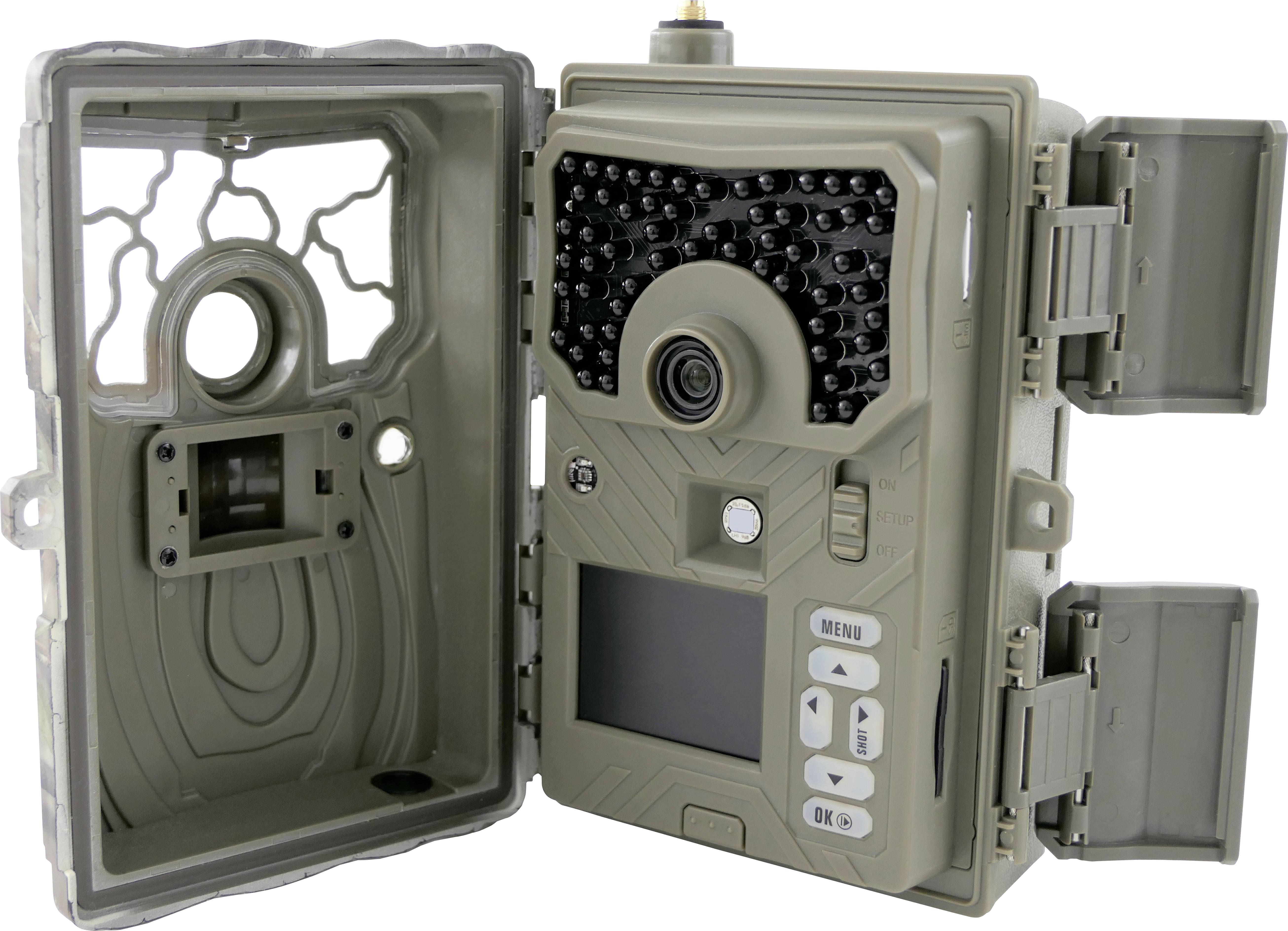 Revier Manager RM4 (LF-E) Wildkamera 12 Megapixel GSM-Modul Camouflage