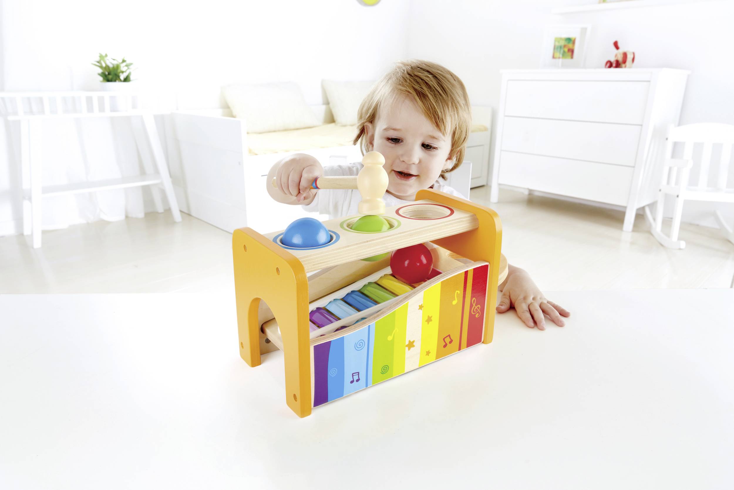 Hape Xylophon Xylophon und Hammerspiel