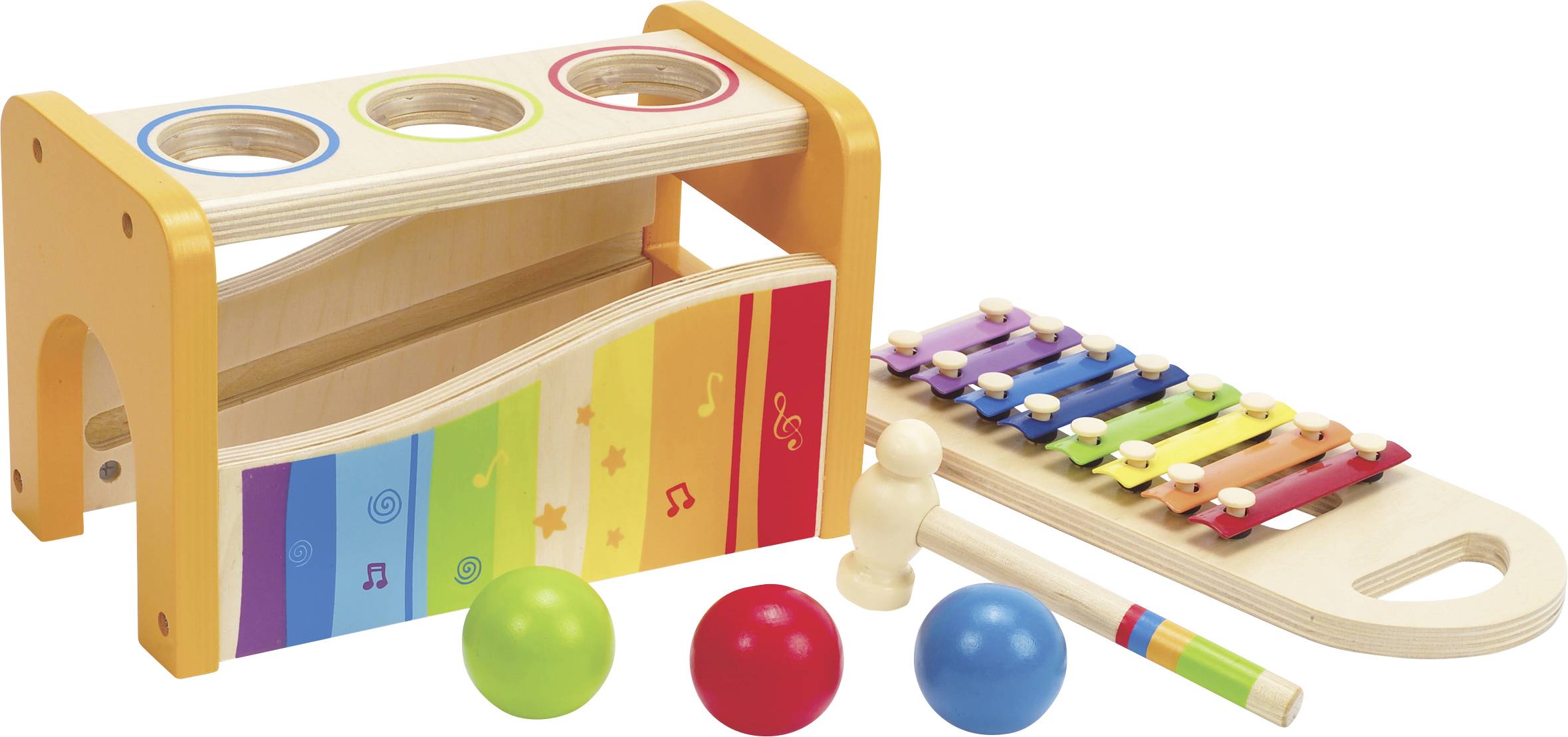 Hape Xylophon Xylophon und Hammerspiel