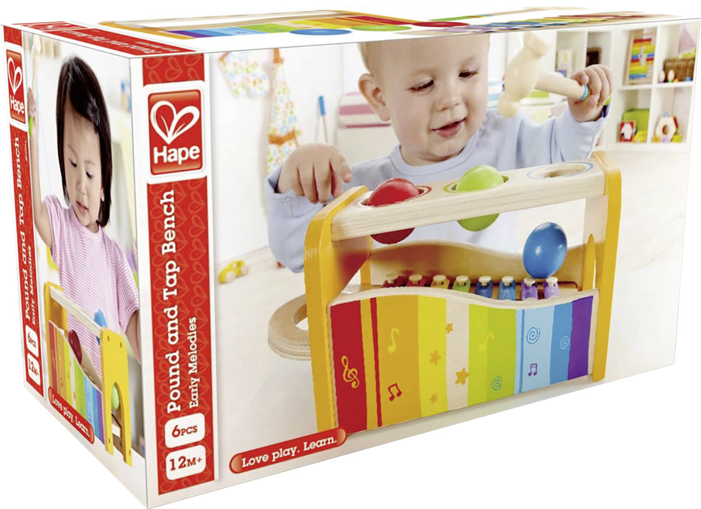 Hape Xylophon Xylophon und Hammerspiel