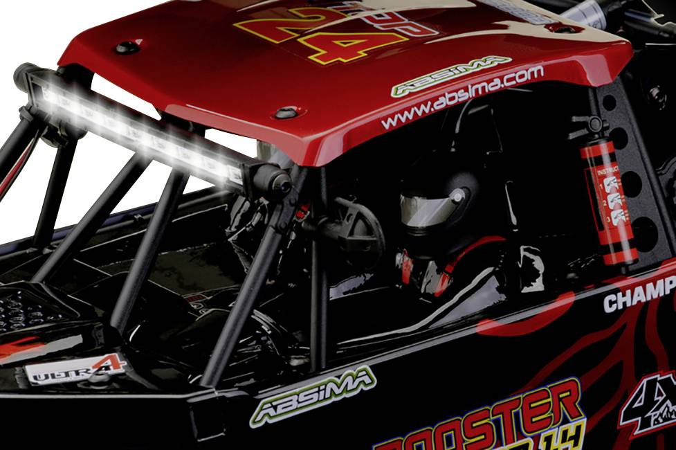 Absima Desert Rock Racer ADB1.4 BL Rot, Schwarz Brushless 1:10 RC ...