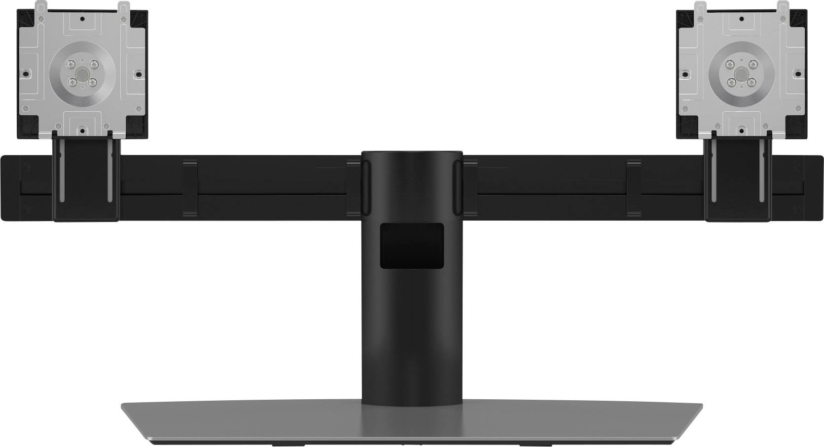 Dell MDS19 Dual Monitor Stand - Aufstell Monitor-Standfuß 68,6cm (27") Aluminium, Schwarz