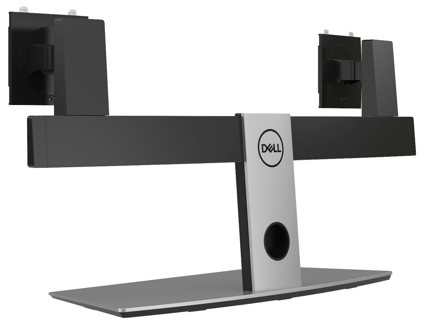 Dell MDS19 Dual Monitor Stand - Aufstell Monitor-Standfuß 68,6cm (27") Aluminium, Schwarz