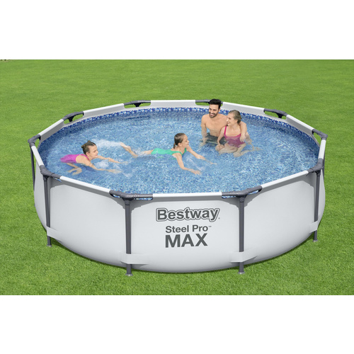 Bestway Steel Pro MAX™ Frame Pool-Set, rund, 305 x 76cm