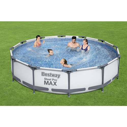 Bestway Steel Pro MAX™ Frame Pool-Set, rund, 366 x 76cm