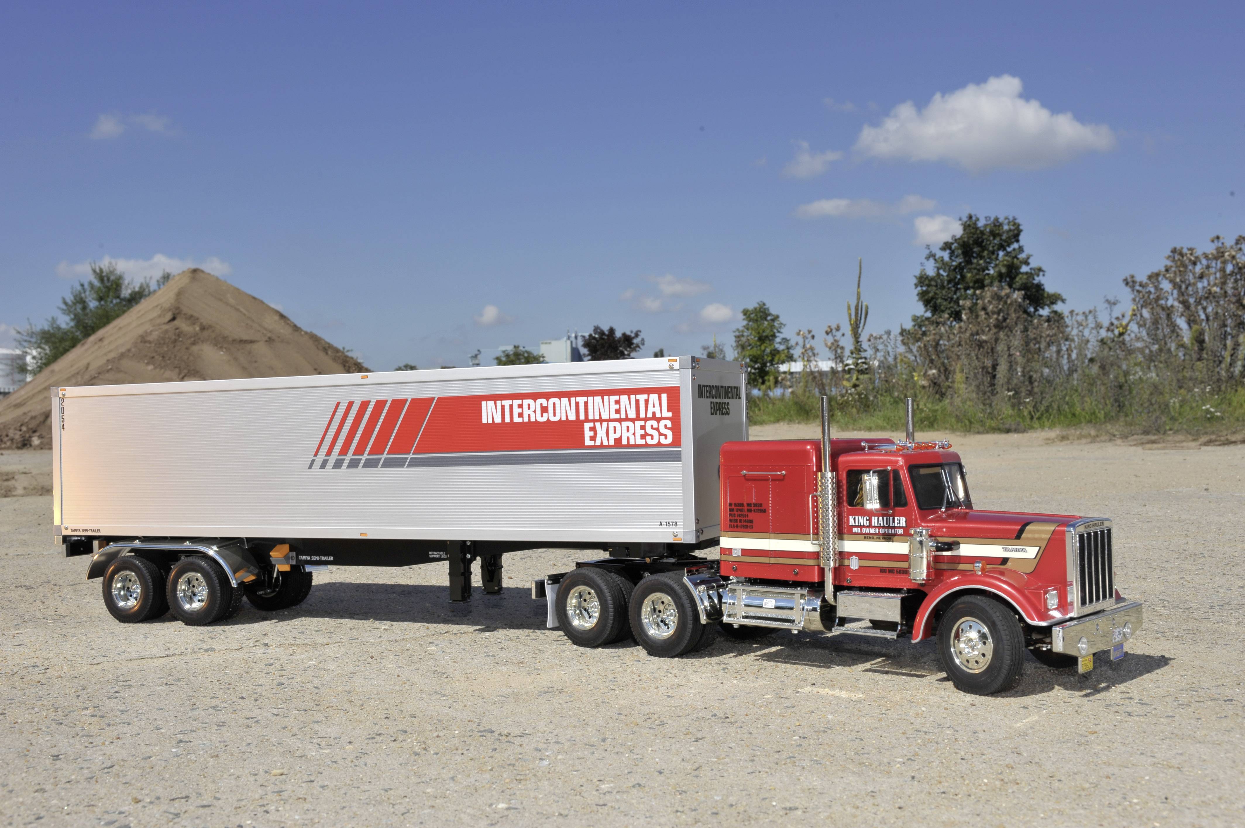 Tamiya 300156314 Knight Hauler 1:14 Elektro RC Modell-LKW Bausatz