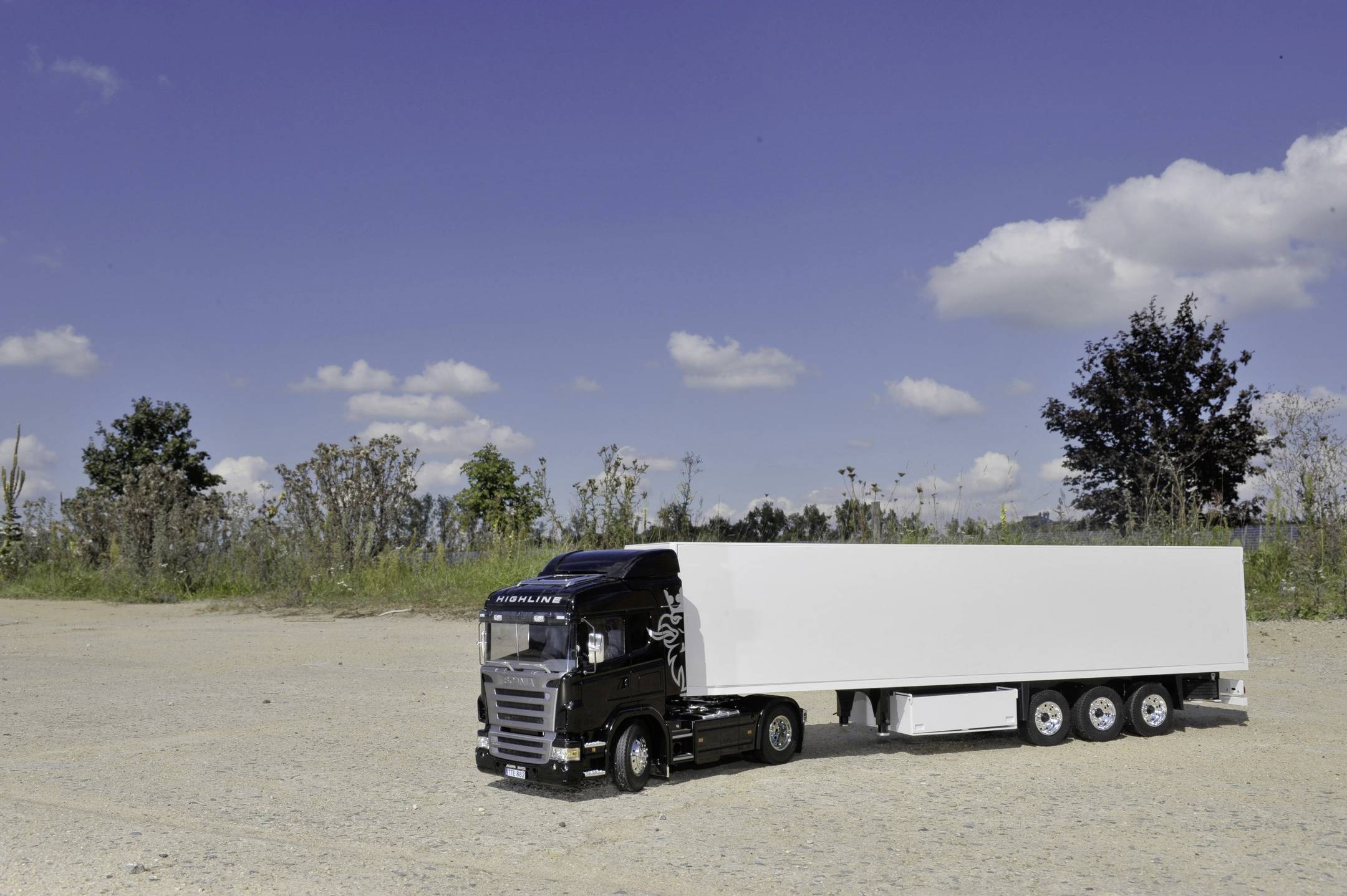 Tamiya 300156318 Scania R470 Highline 1:14 Elektro RC Modell-LKW Bausatz