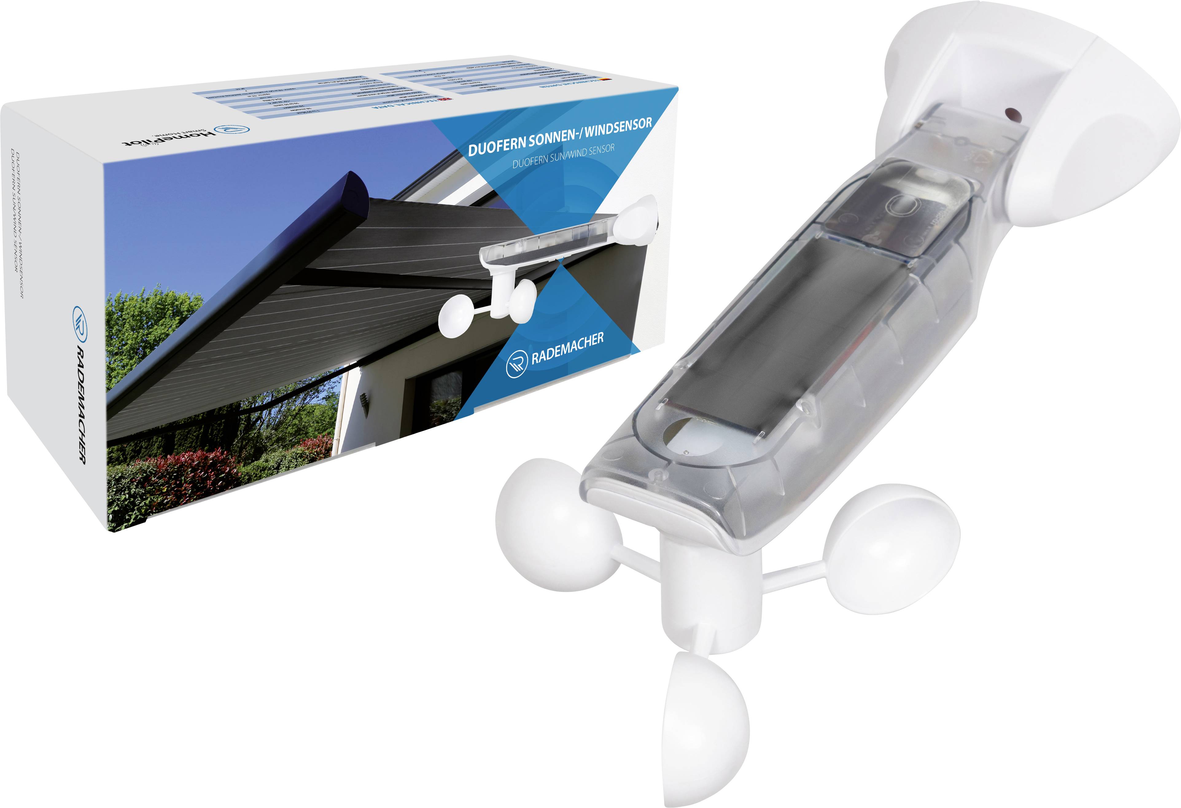 32004464 9499 Rademacher DuoFern Funk Sonnensensor, Windsensor