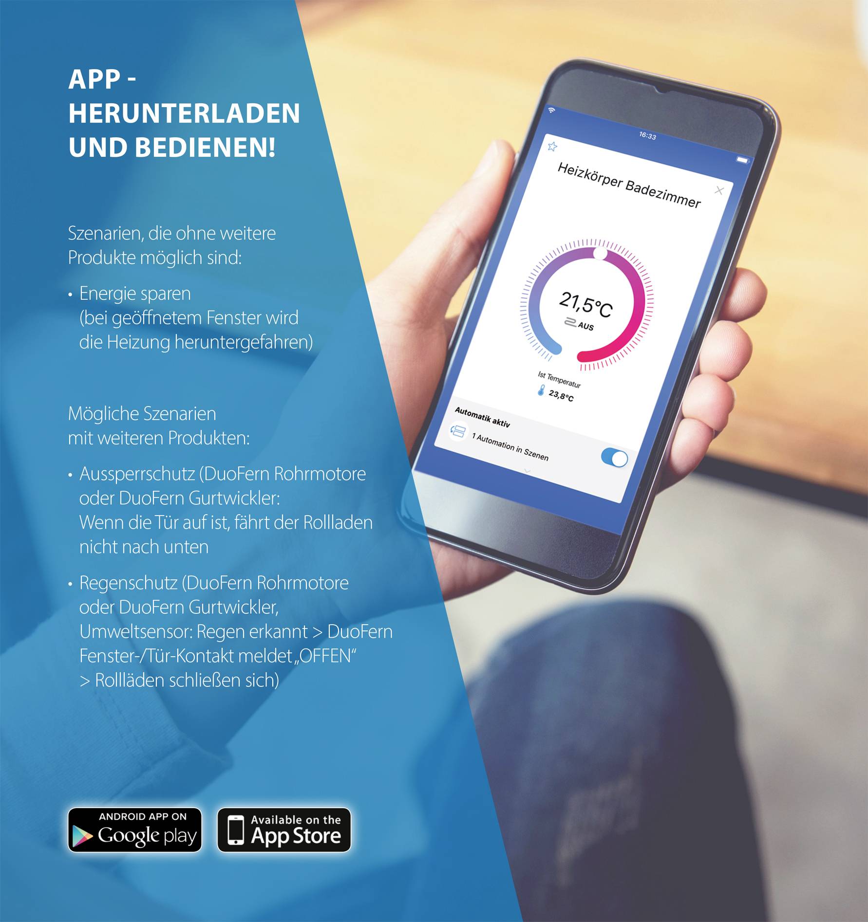 30110007 Aktionspaket "Heizen" Rademacher DuoFern Starterkit