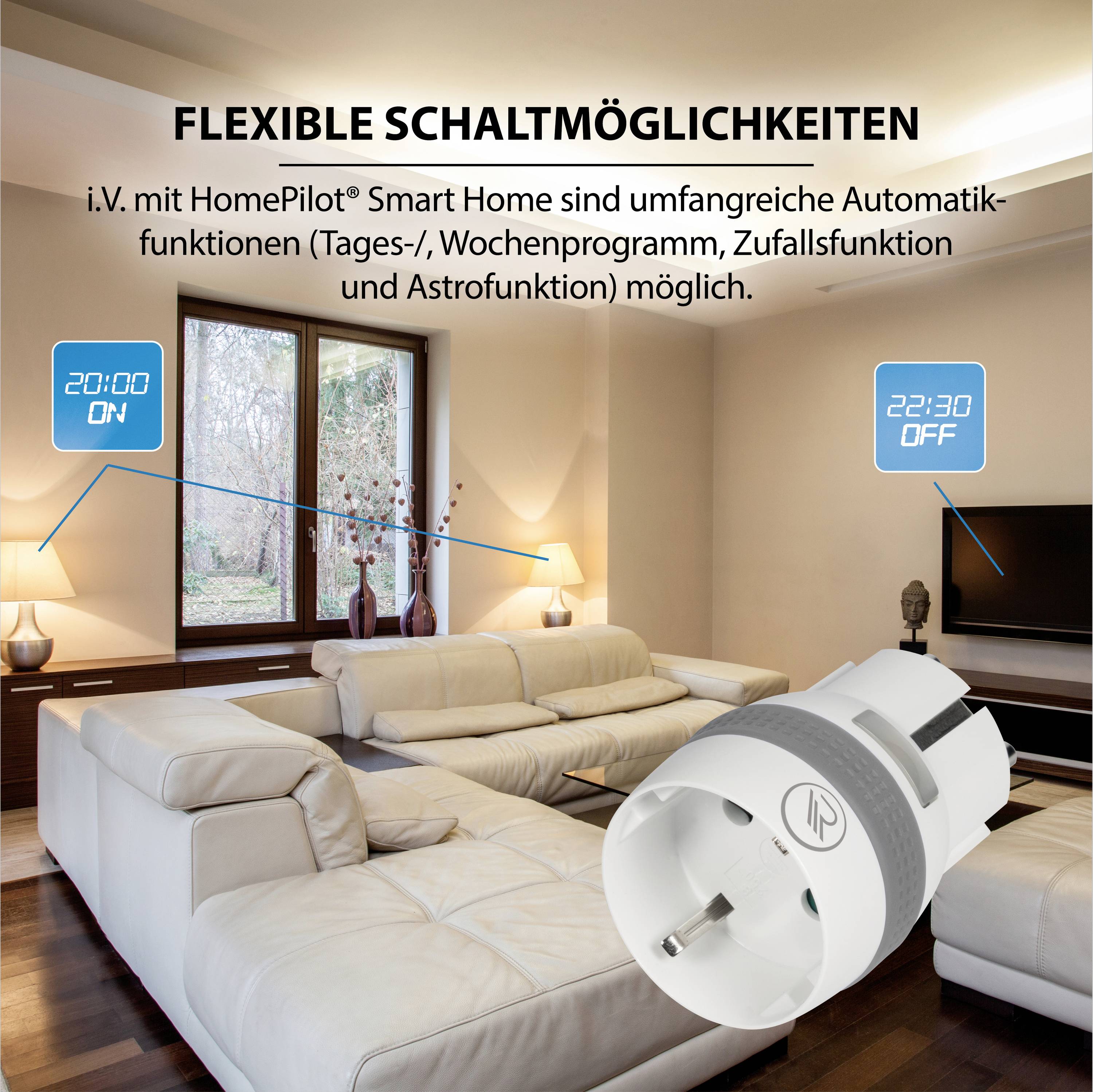 35201164 9472-1 Rademacher DuoFern Funk Zwischensteckdose Steckbar