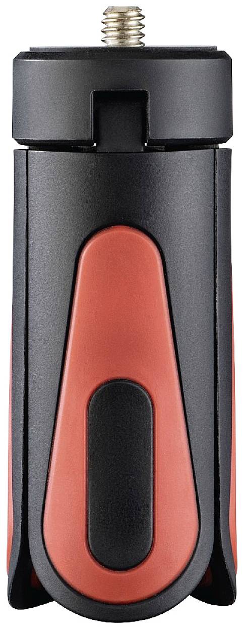 Hama Pocket II Rotation Smartphone-Halter 1/4 Zoll Arbeitshöhe=15 cm Schwarz, Rot