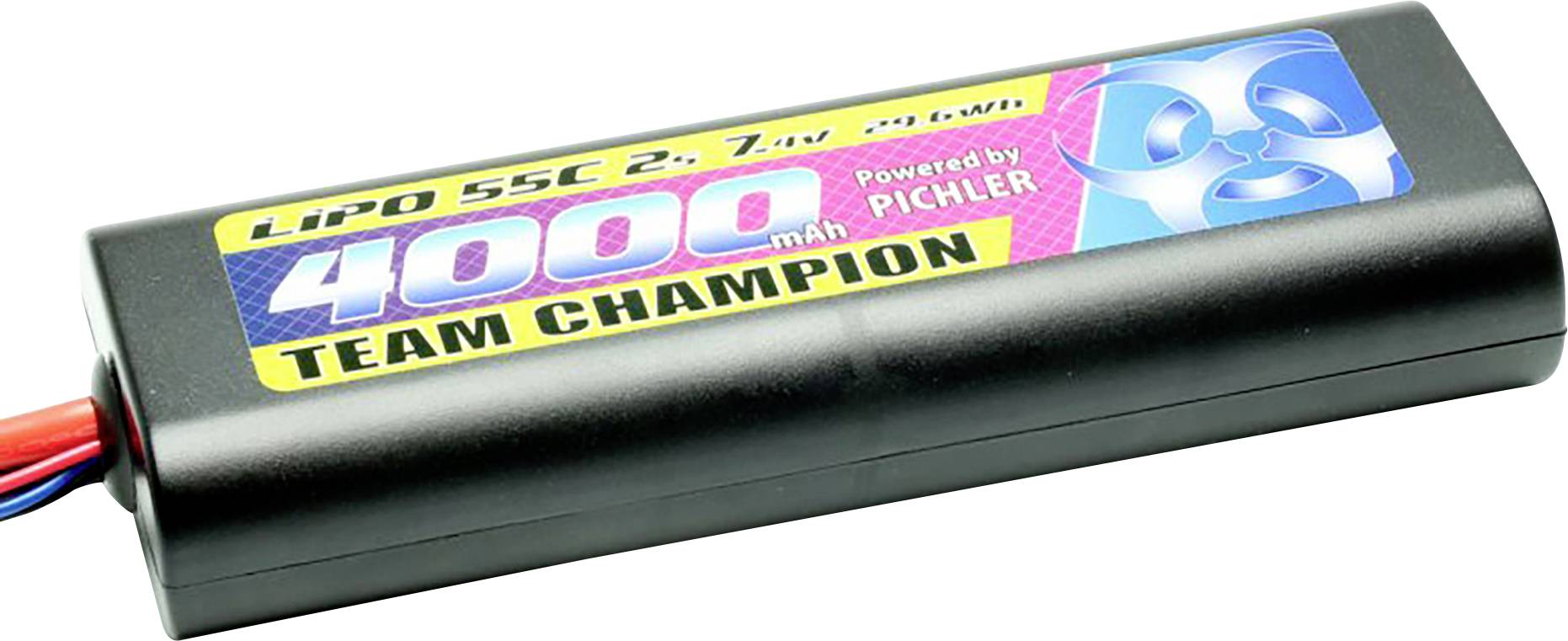 Pichler Modellbau Modellbau-Akkupack (LiPo) 7.4V 4000 mAh Zellen-Zahl: 2 55 C Hardcase Deans, T-Stecker