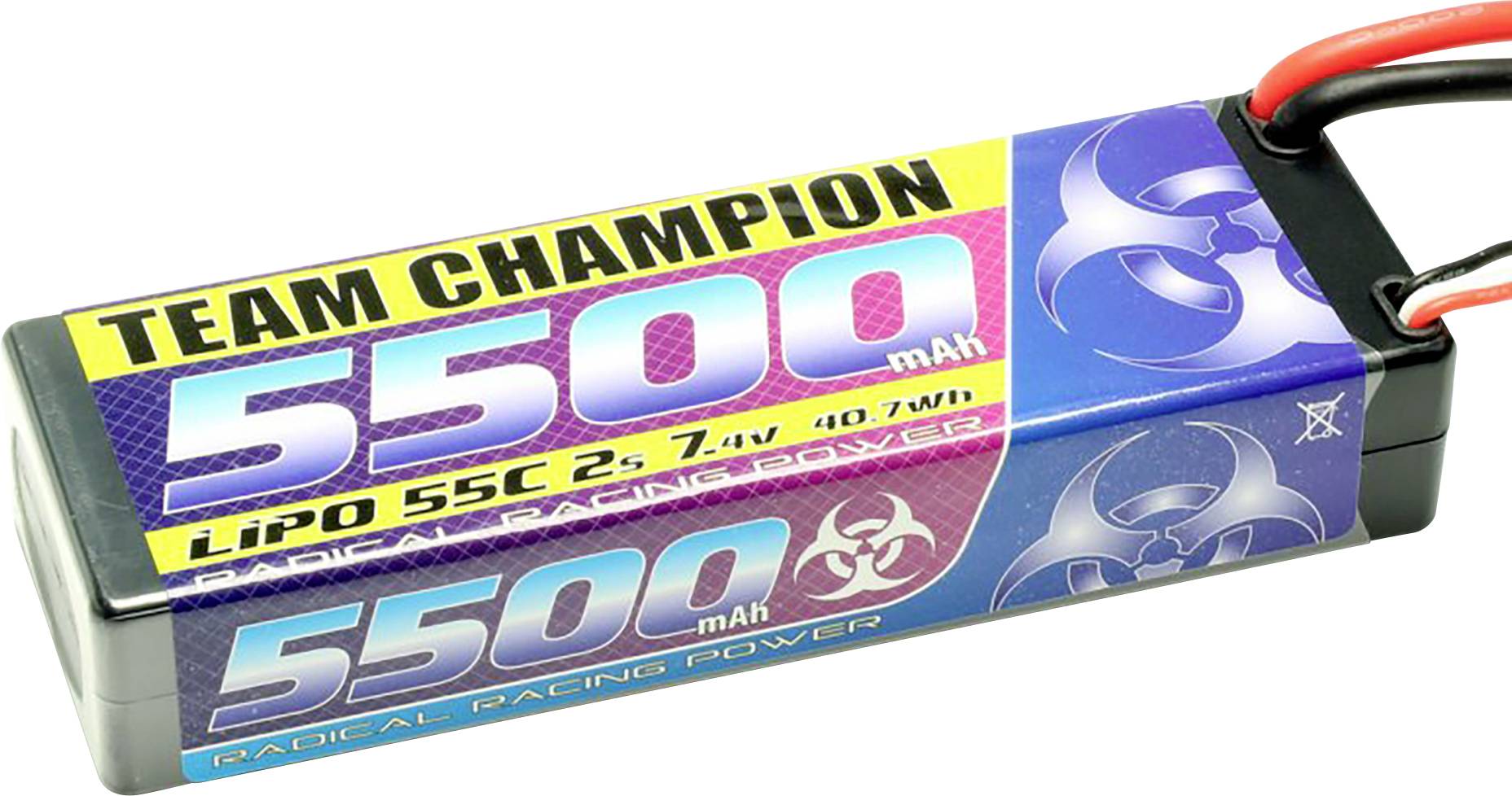 Pichler Modellbau Modellbau-Akkupack (LiPo) 7.4V 5500 mAh Zellen-Zahl: 2 55 C Hardcase Deans, T-Stecker