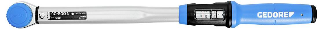 Gedore TF-K200 3278387 Drehmomentschlüssel 1/2" (12.5 mm) 40 - 200 Nm
