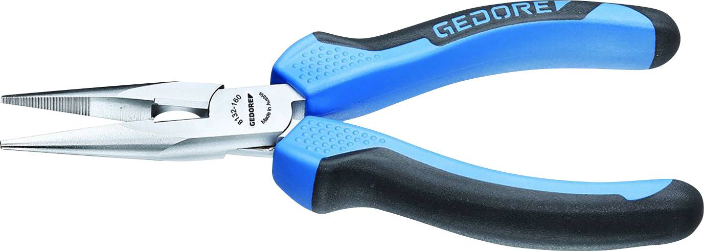 Gedore 1699105 Flachrundzange Vergütungsstahl