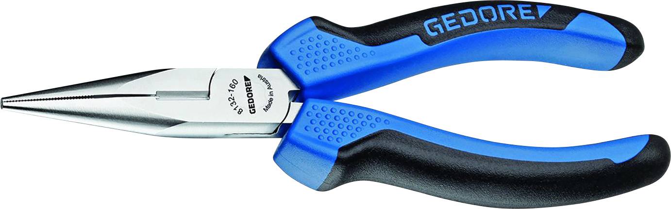 Gedore 1699105 Flachrundzange Vergütungsstahl