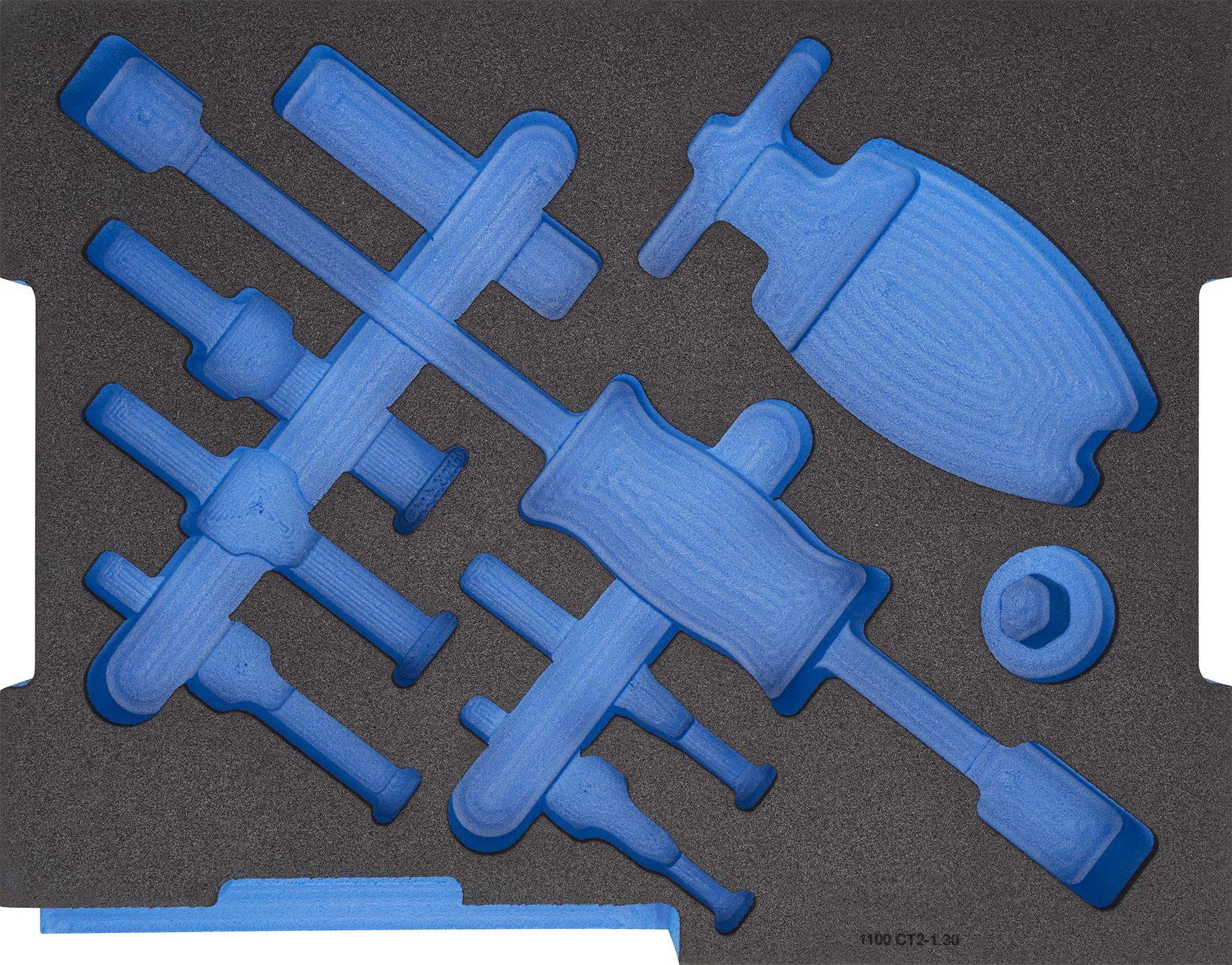 Gedore 2836033 EI-1100 CT2-1.30 Schaumstoffeinlage (L x B) 230mm x 315mm