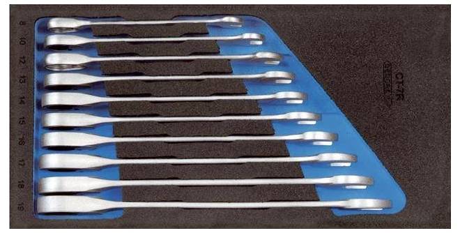Gedore 2322315 EI-1500 CT1-7R-UR L Werkzeugeinlage (L x B x H) 310 x 158 x 35 mm