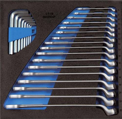 Gedore 2322277 EI-1500 CT2-1B L Werkzeugeinlage (L x B x H) 316 x 390 x 35 mm