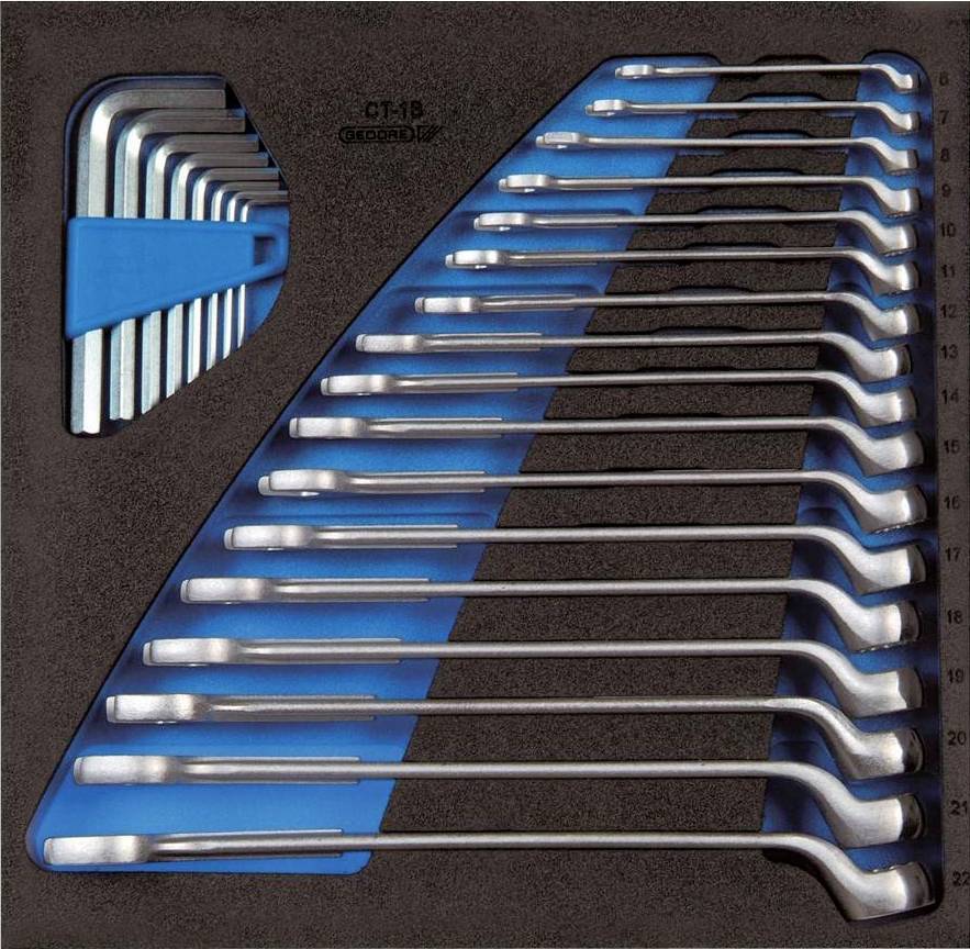 Gedore 2322277 EI-1500 CT2-1B L Werkzeugeinlage (L x B x H) 316 x 390 x 35mm