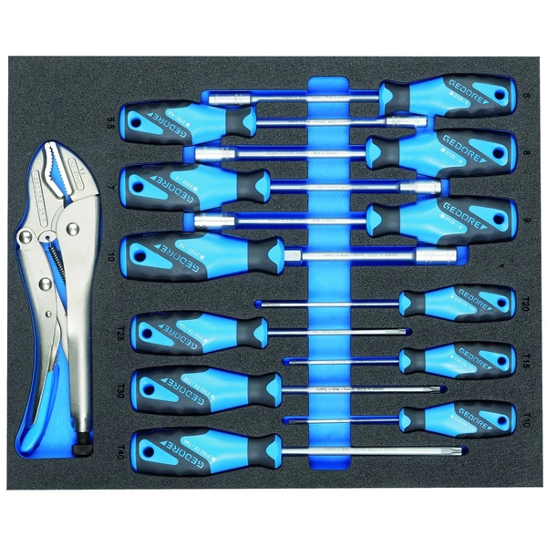 Gedore TS CT2-2133-2163TX 2957469 Werkzeugset Gedore TS CT2-2133-2163TX 2957469 Werkzeugset