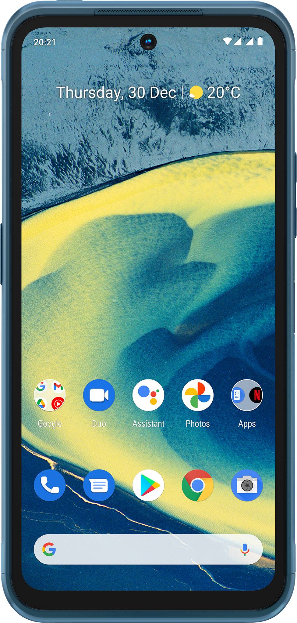 Nokia XR20 64 GB Blau 16.9 cm (6.67 Zoll) Smartphone
