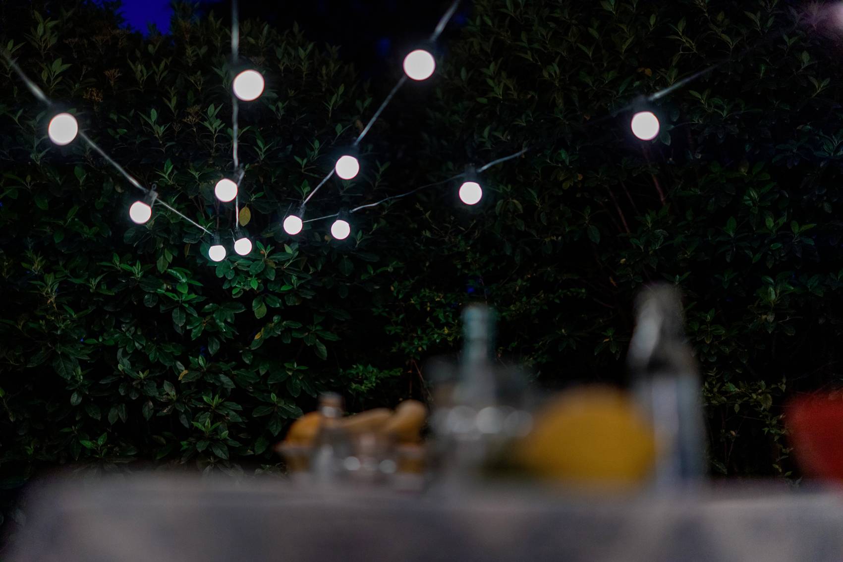 Twinkly TWF020STP-BEU Party-Lichterkette Innen/Außen EEK: G (A - G) netzbetrieben Anzahl Leuchtmittel 20 LED RGBW