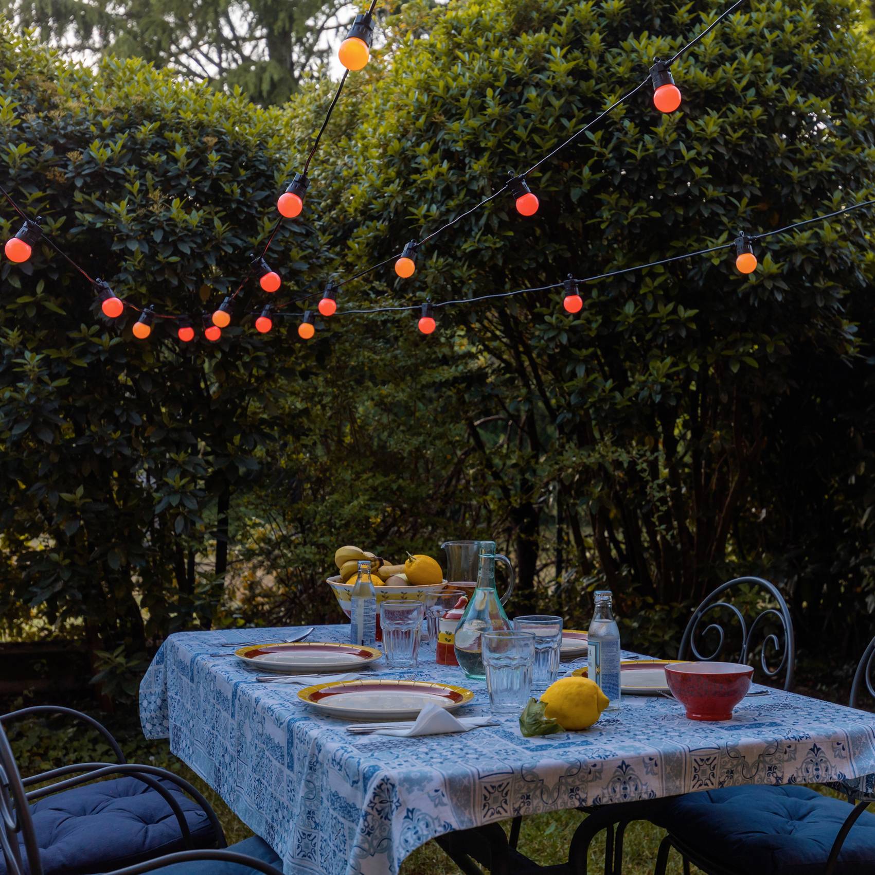 Twinkly TWF020STP-BEU Party-Lichterkette Innen/Außen EEK: G (A - G) netzbetrieben Anzahl Leuchtmittel 20 LED RGBW