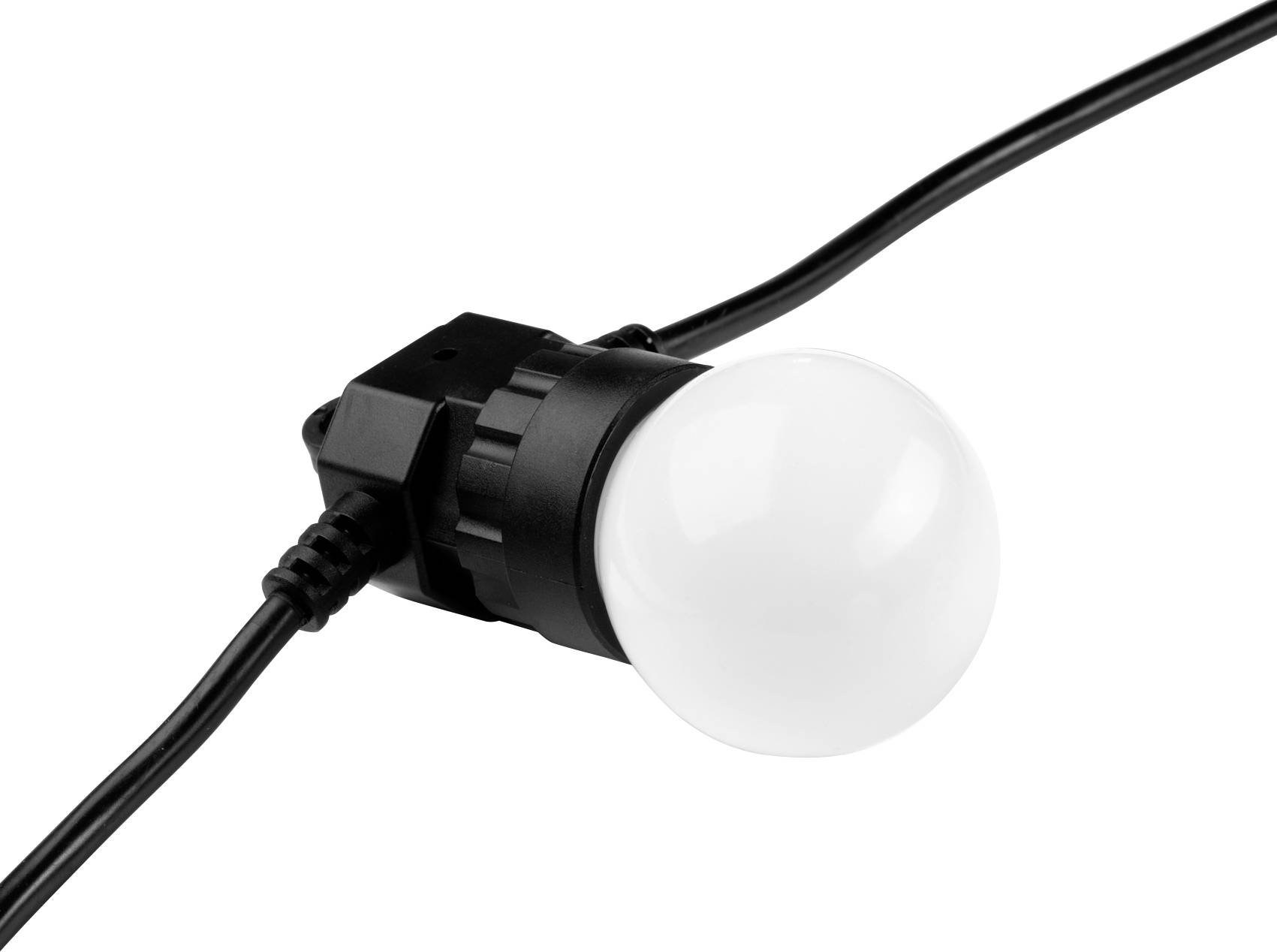 Twinkly TWF020STP-BEU Party-Lichterkette Innen/Außen EEK: G (A - G) netzbetrieben Anzahl Leuchtmittel 20 LED RGBW