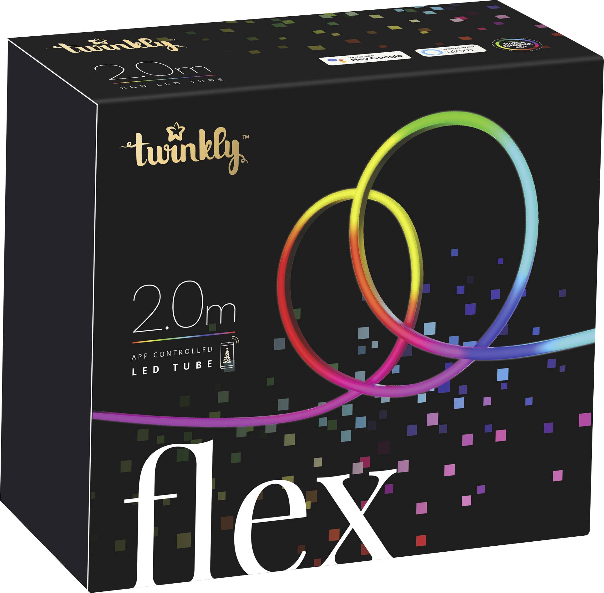 Twinkly LED FLEX Lichtschlauch EEK: G (A - G) 2 m RGBW