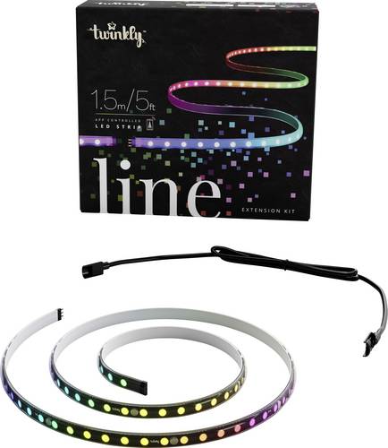 Twinkly LINE TWL100ADP-B LED-Streifen-Erweiterung EEK: G (A - G) 230V 1.50m RGBW