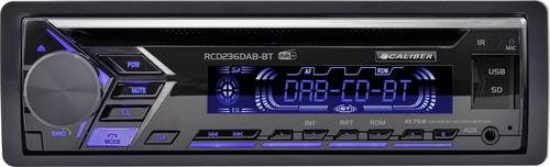 Caliber RCD236DAB BT Autoradio Bluetooth® Freisprecheinrichtung, DAB Tuner, inkl. DAB Antenne  - Onlineshop Voelkner