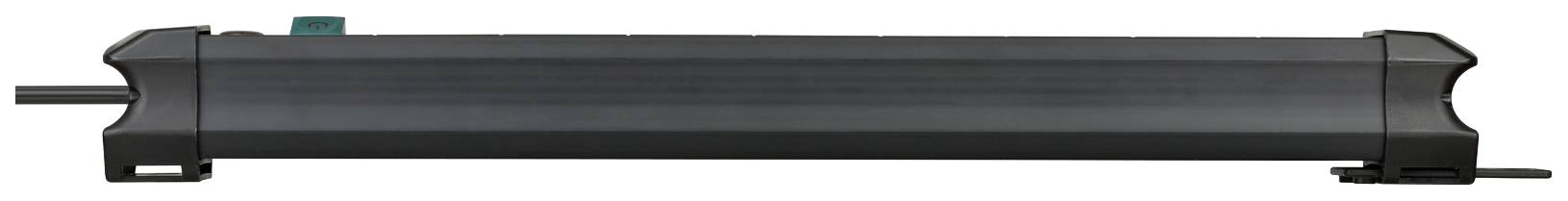 Brennenstuhl 1951160400 Überspannungsschutz-Steckdosenleiste 6fach Schwarz Schutzkontakt 1St.