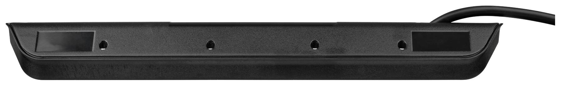 Brennenstuhl 1153590610 Tischsteckdose Silber, Schwarz Schutzkontakt 1 St.