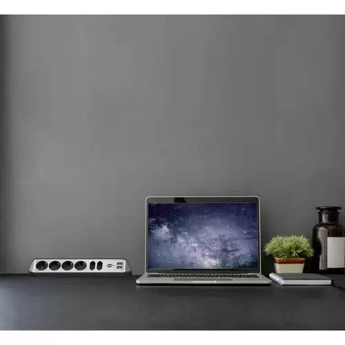 Brennenstuhl 1153590610 Tischsteckdose Silber, Schwarz Schutzkontakt 1St. Brennenstuhl 1153590610 Tischsteckdose Silber, Schwarz Schutzkontakt 1St.