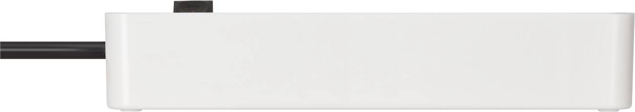 Brennenstuhl 1153240020 Steckdosenleiste mit Schalter 4fach Weiß, Schwarz Schutzkontakt 1St.