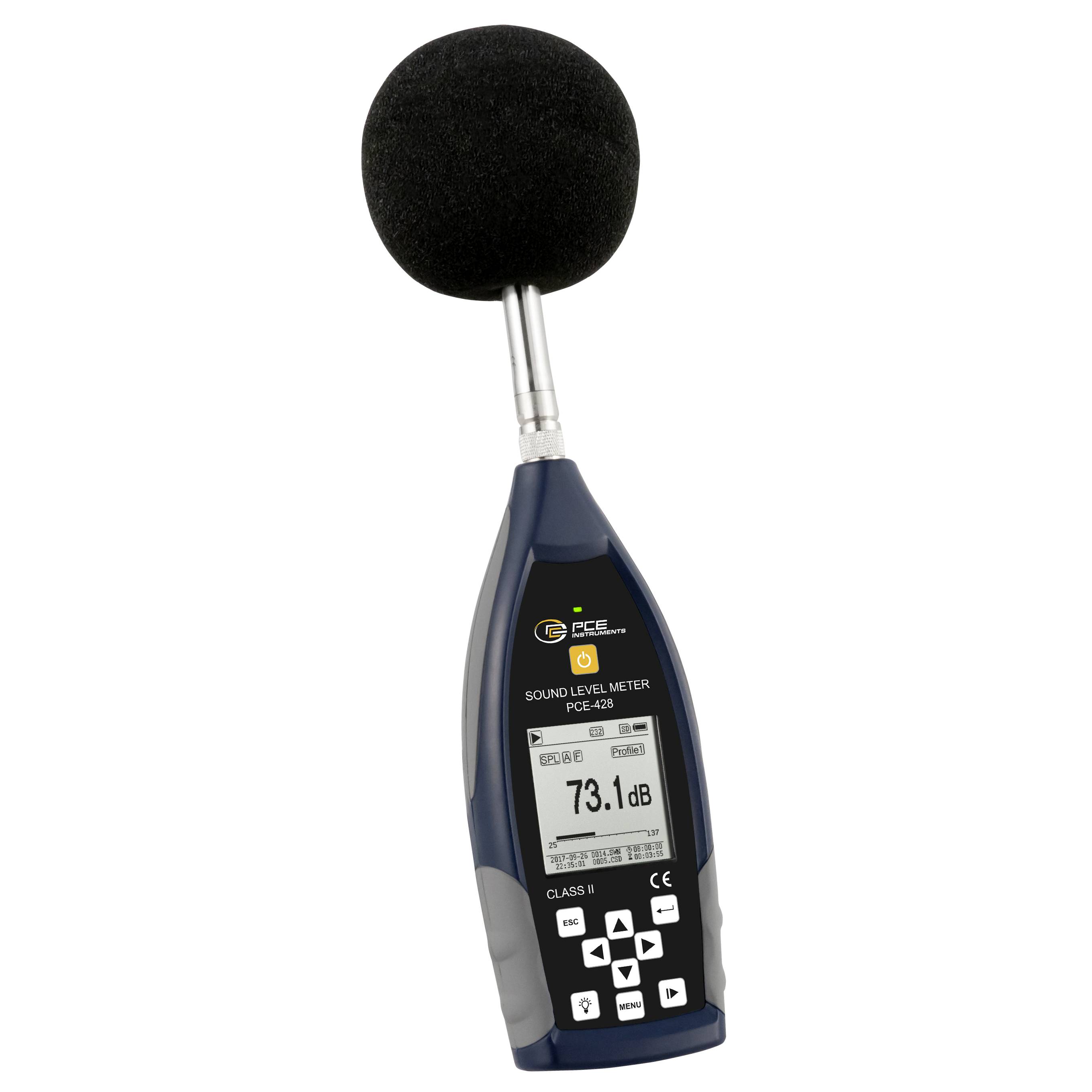 PCE Instruments Schallpegel-Messgerät PCE-428