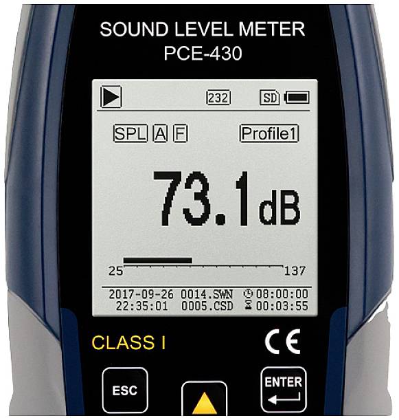 PCE Instruments Schallpegel-Messgerät PCE-430-EKIT
