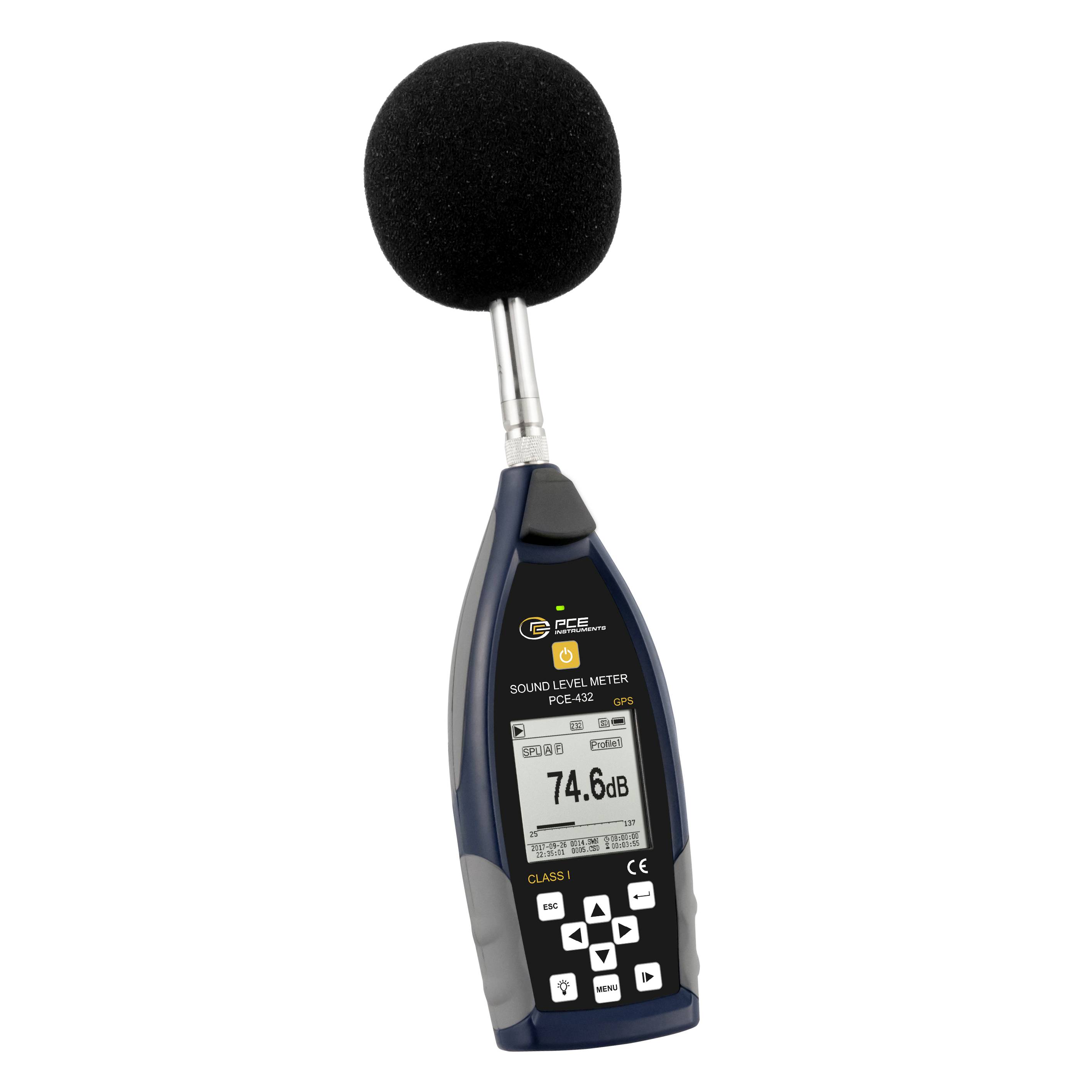 PCE Instruments Schallpegel-Messgerät PCE-432